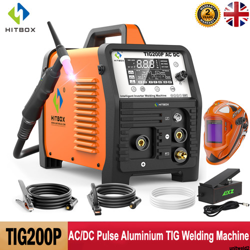 Hitbox tig welder 200a - ac/dc,