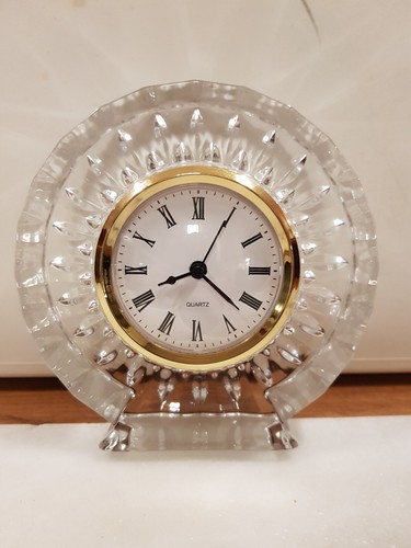 Round cut glass - cut,