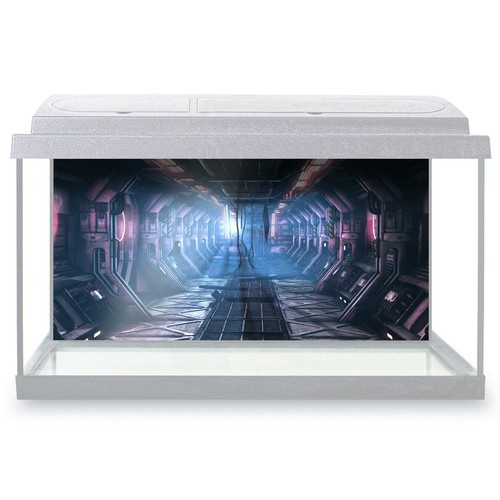 Fish tank background 90x45cm - fish,