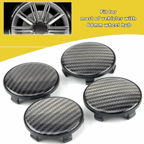 68mm black abs carbon - black,