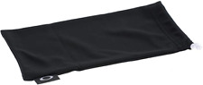 Genuine Oakley Sunglasses Microfiber Pouch / Bag Black (White Knot)