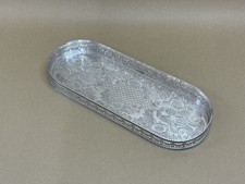 Viners Silver Plated Gallery Drinks Tray 33.5cm Vintage