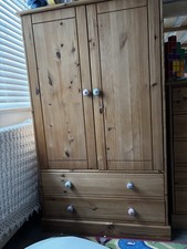 Solid Pine Child’s Wardrobe