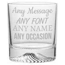 Personalised Glass Engraved