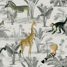 Soft White Animal Wallpaper