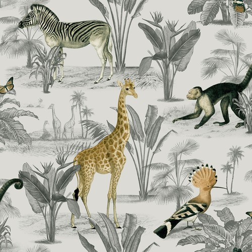 Soft white animal wallpaper - white,