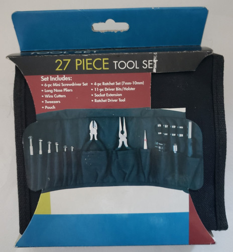 Piece tool set case - 27, new