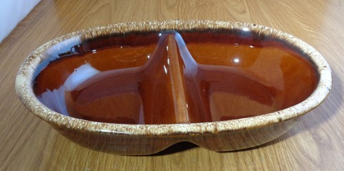 Hull pottery usa brown drip - usa,