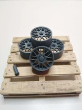 Lot de 4 jantes pour maquette voiture 1/24 1/18 (BBS RC300)