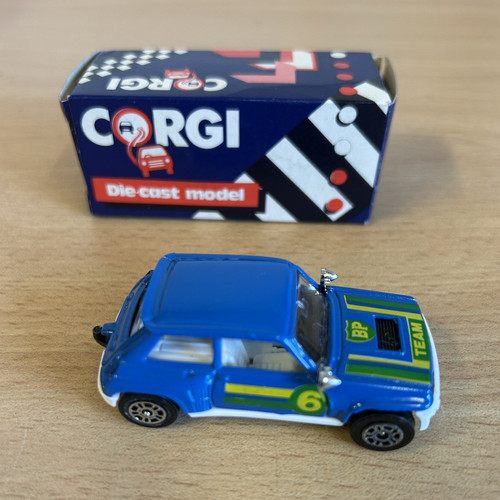 Corgi diecast renault rally - 5,