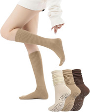 3 Pairs Slouch Socks, Women