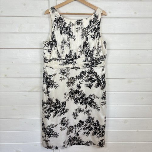 Monsoon dress size ivory - uk,