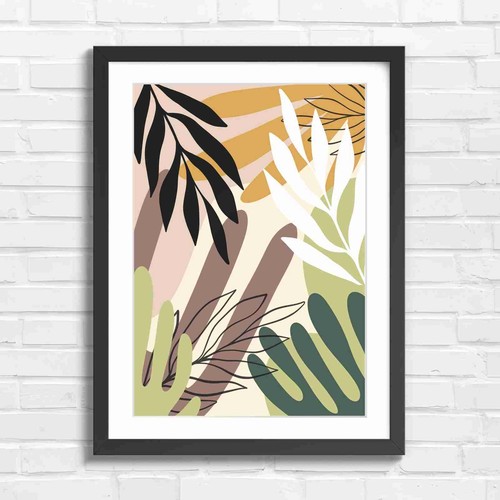 Minimalist abstract botanical - abstract,