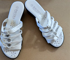 Pavers White Wedge Ladies