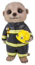 Fireman Baby Meerkat Ornament