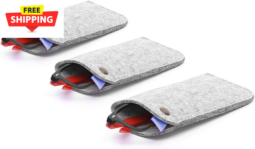 Pcs felt eyeglass case - eyeglass,