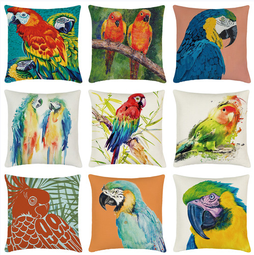 Oil painting romantic - oil, parrot