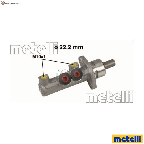 Brake master cylinder - cylinder, 05-0327