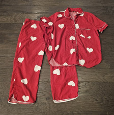 LOFT Women Scattered Heart Red