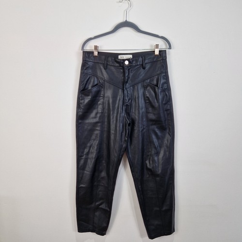 Zara faux leather pants - zara,