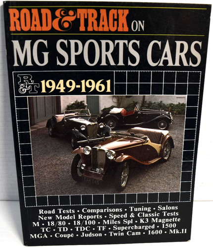 Road track mg sports - &,