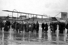 Rus-40 Aviation, Hydro Bi-plane On Sands, Bridlington, North Yorkshire. Photo