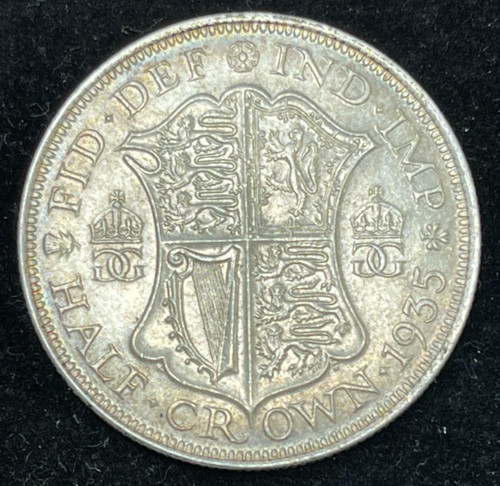 1935 great britain half - 1935, crown
