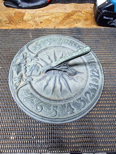 Antique english sundial - english,