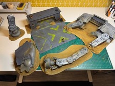 Star Wars Legion Terrain - Handcrafted AT-AT & Hangar Door
