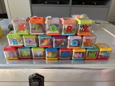 19 Vintage Fisher Price Peek A Boo Blocks 