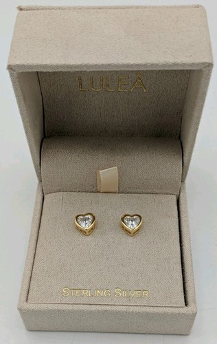 Lulea heart crystal - lulea, sterling