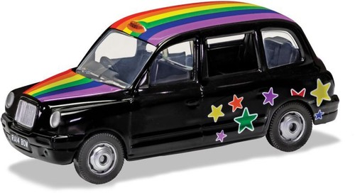 Corgi london taxi - corgi, 'rainbow'