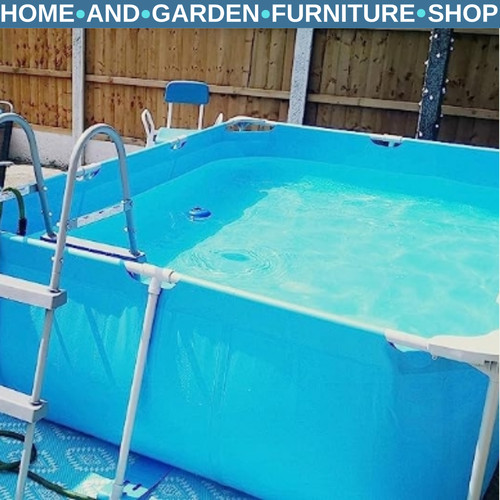 Steel frame swimming pool - steel,