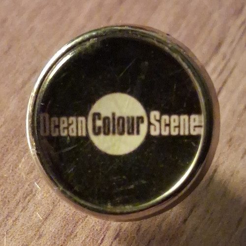 Ocean colour scene - colour, pin