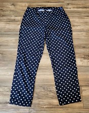ROBELL, ladies trousers, Modell Bella 09, Polka dot, EU 35, UK 10 , mid rise