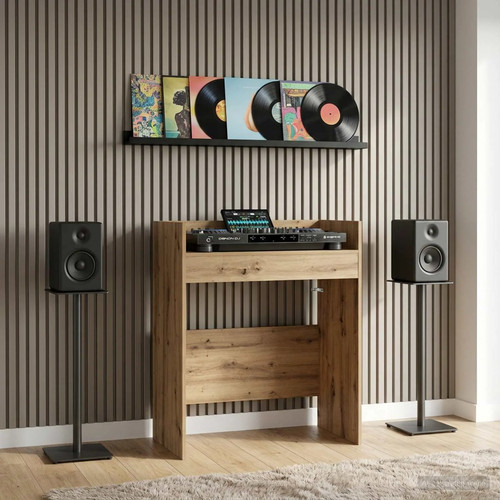 Walplus table artisan oak - walplus,