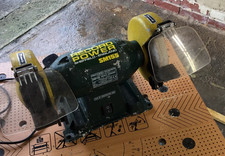 Record Power SM155 6"  Bench Grinder 500W 240V Used