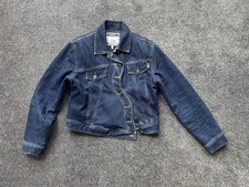 Moschino Vintage Denim Jacket Size UK 12 Unusual Design