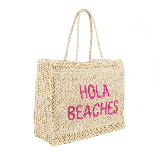 Hola beaches tote bag - tote, 2026