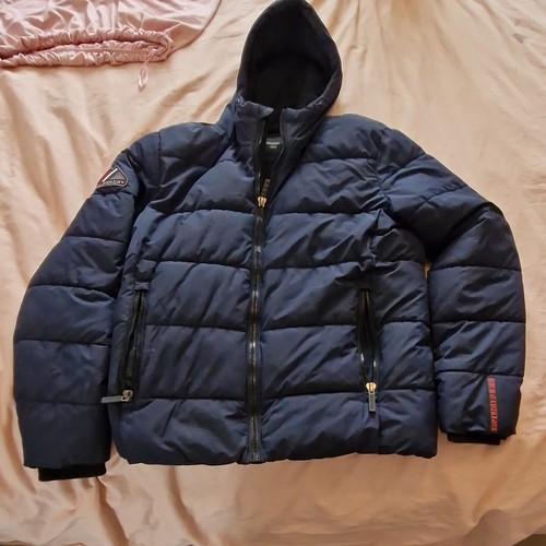 Superdry men blue - men’s, hooded