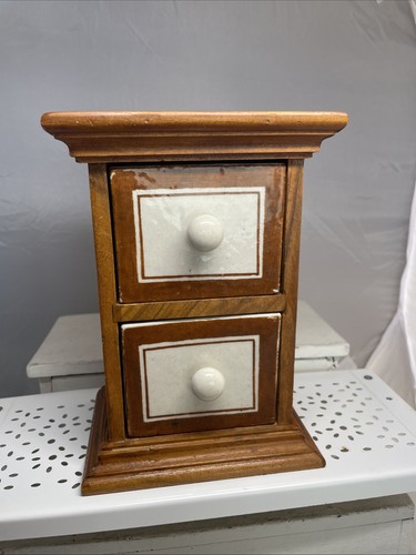 Spice wooden cabinet with two - with,