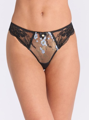 Boux avenue embroidered thongs - embroidered,