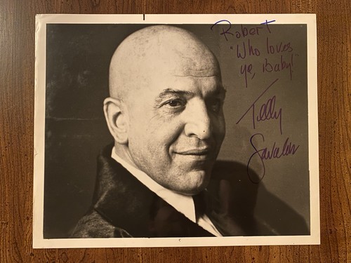 Telly savalas signed - savalas,