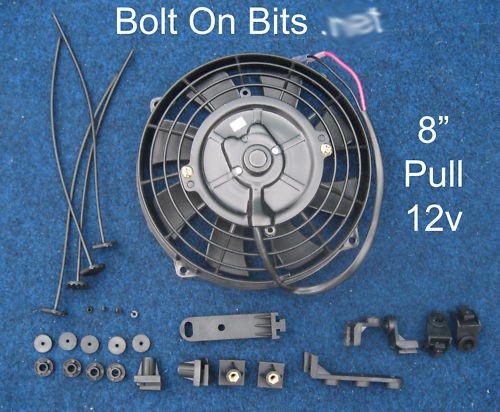 Radiator cooling fan - radiator, pull