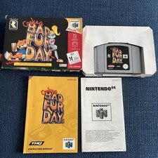 Conker's Bad Fur Day - N64 Nintendo 64 - Boxed Complete - PAL Conkers Rarer Box