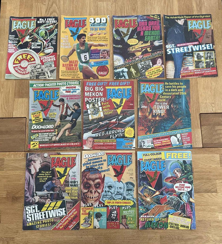 Eagle comics issues - eagle, x
