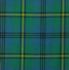 100% Wool Tartan Handfasting with Fringed Edge