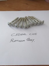 Cedral Colour Code  C05 - Platinum Grey Screws - Pack of 10