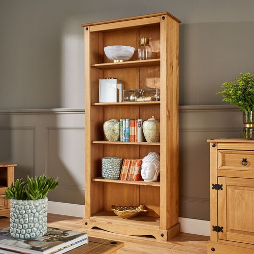 Tall pine bookcase book - 5,