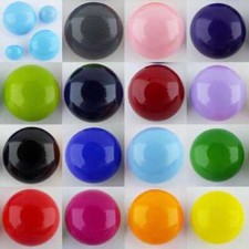 20mm Dome Buttons Half Round